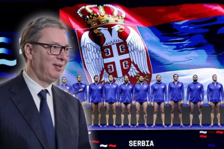 HVALA VAM ZA LJUBAV KOJU POKAZUJETE PREMA SRBIJI: Predsednik Vučić uputio čestitku "delfinima"! (FOTO)