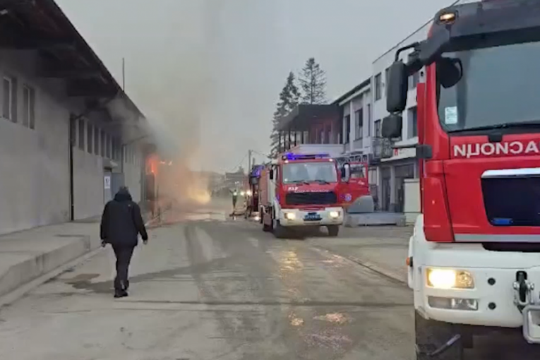 Požar u Novom Pazaru