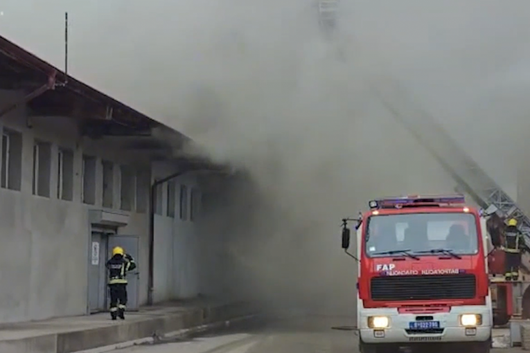 Požar u Novom Pazaru