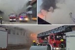 VELIKI POŽAR U DIMITRIJA TUCOVIĆA! Gori skladište zapaljivog materijala! Poslate sve jedinice vatrogasaca, HITNA I POLICIJA VEĆ NA TERENU! (VIDEO)