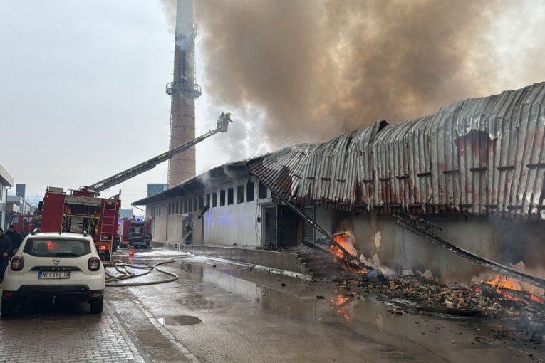 Požar u Novom Pazaru