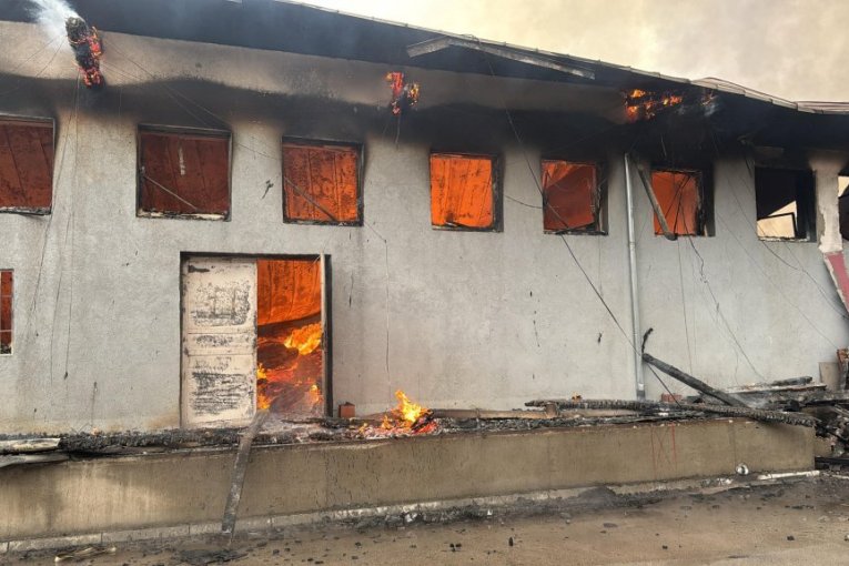 Požar u Novom Pazaru