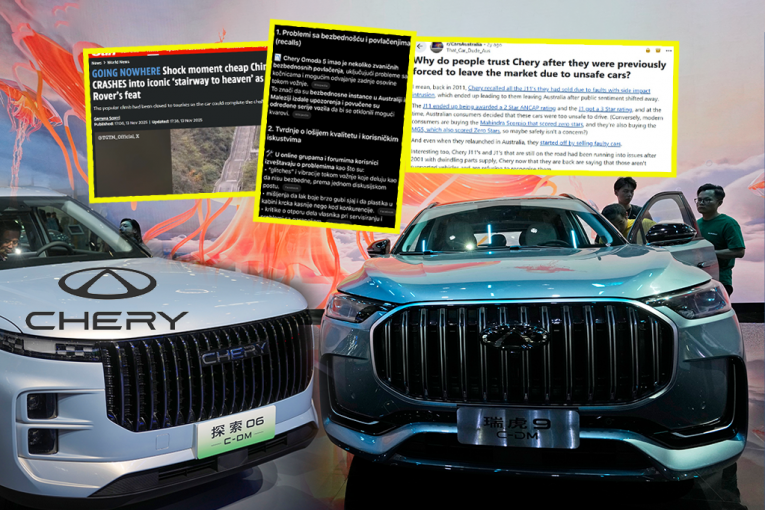 AUTOMOBILI POZNATOG BRENDA OPASNI PO ŽIVOT:  POMOLI SE BOGU, PA SEDI U CHERY!