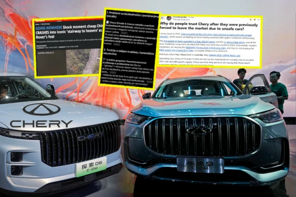 AUTOMOBILI POZNATOG BRENDA OPASNI PO ŽIVOT:  POMOLI SE BOGU, PA SEDI U CHERY!