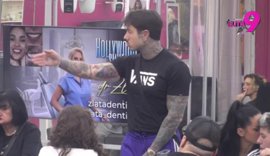 STRAVIČAN OKRŠAJ UŽIVO NA PINKU: Asmin se kao furija spustio na Filipa Đukića, jedva uspeli da nastave emisiju!