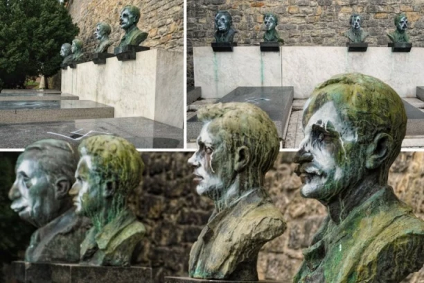 VANDALIZAM! Spomenici narodnih heroja na Kalemegdanu išarani nacističkim simbolima! (FOTO, VIDEO)