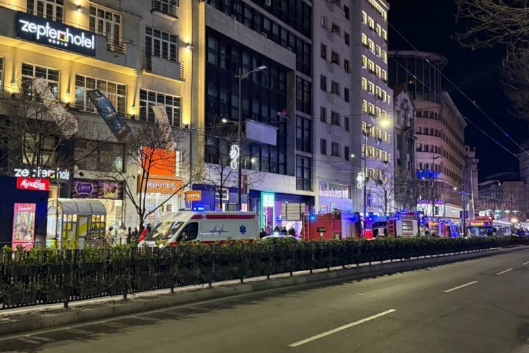 Požar na Terazijama