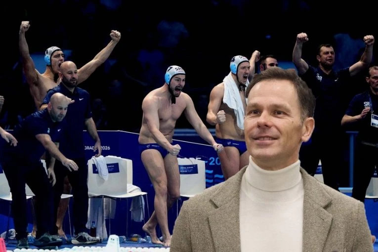 MALI ČESTITAO SRPSKIM "DELFINIMA": Naši zlatni momci - Bravo, šampioni (FOTO)