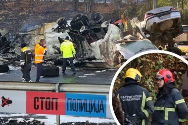HOROR U ŽELEZNIKU: Stravičan udes više vozila, vatrogasci sekli lim da dođu do TEŠKO POVREĐENIH, tri vozila Hitne pomoći na terenu
