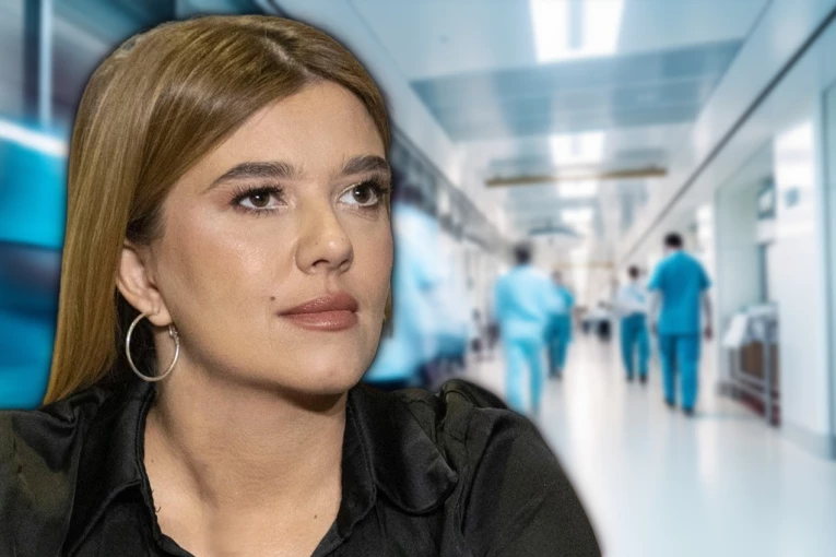 KIJA KOCKAR ZAVRŠILA U BOLNICI: Verenik se ne odvaja od nje! (GALERIJA)