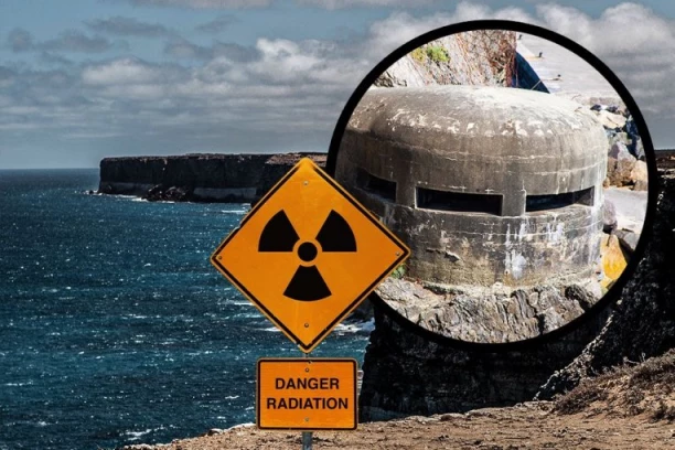 POTPUNA KATASTROFA! Nuklearni bunker na ivici litice završio u moru, vlasti izdale hitno upozorenje građanima!