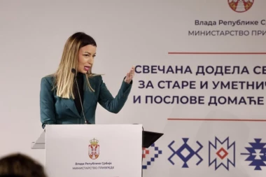 DOKLE GOD IMA MAJSTORA – IMA I SRBIJE! Ministarka Mesarović dodelila važne sertifikate: Čuvajući zanate, čuvamo i priču o sebi!