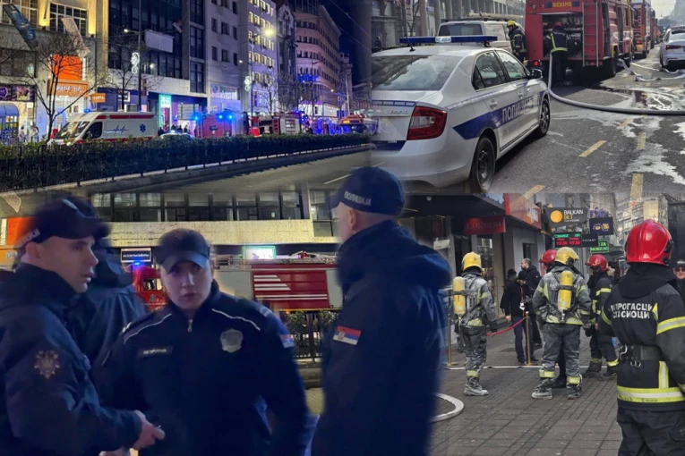 MISTERIJA POŽARA NA TERAZIJAMA! Ista zgrada gorela dva puta za dva dana, stanari uznemireni: "ČULA SE EKSPLOZIJA, KOMŠIJA JE BIO U PLAMENU!"