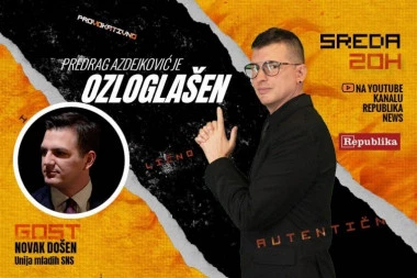 NOVAK DOŠEN: Studenti su iskorišćeni, cilj nikada nije bila pravda, već vlast (VIDEO)