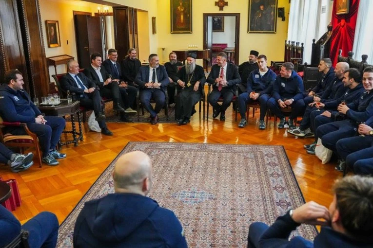 DAN POSLE POBEDE: Evo zbog čega su zlatni vaterpolisti posle Arene otišli kod patrijarha