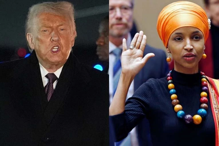 "NAPUSTILA SOMALIJU BEZ IGDE IČEGA, SADA VREDI 44 MILIONA DOLARA! Tramp se obrušio na kongresmenku iz Meneapolisa - NA METI PRAVOSUĐA!