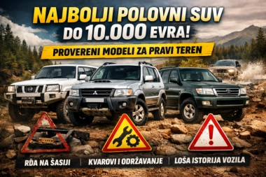 Najbolji polovni automoili do 10.000 evra: Koji modeli vrede novca, a koje treba izbegavati