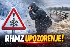 ALARM RHMZ! Upozorenje važi za naredna 24 sata - ovde će biti najkritičnije!