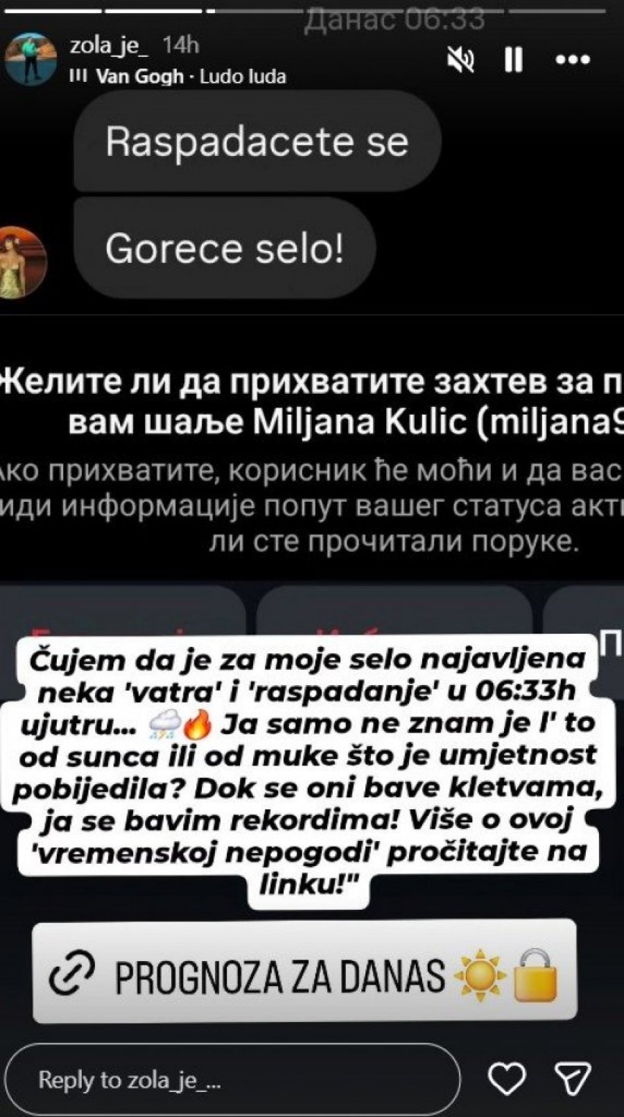 PODIVLJALA MILJANA KULIĆ PRETI DA ZAPALI ZOLINO SELO, SVI SU U OPASNOSTI! Zavladala opšta panika - EVO NA ŠTA JE SPREMNA! (FOTO)