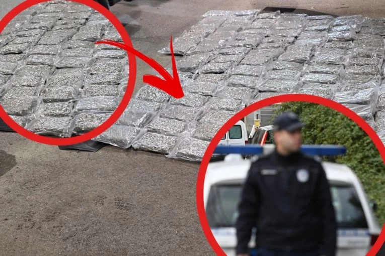 U VOZILU CRNOGORCA PRONAĐENO PREKO 60 KILOGRAMA DROGE! Hapšenje na graničnom prelazu Jabuka! (FOTO)