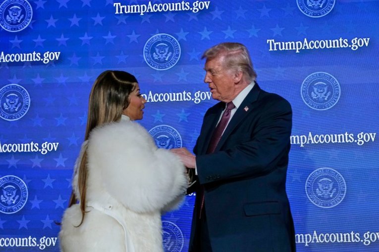 Niki Minaž i Donald Tramp