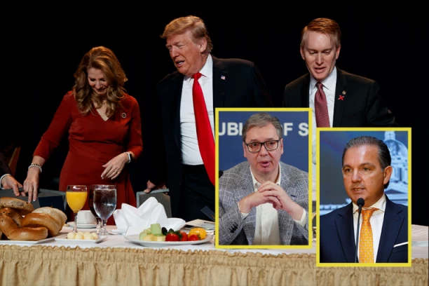 VAŽNI SUSRETI U VAŠINGTONU! Evo ko je Vučićev izaslanik na molitvenom doručku!