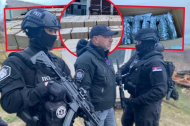 OGLASILO SE TUŽILAŠTVO O ISTORIJSKOJ ZAPLENI DROGE! Pronađeno čak 5 TONA marihuane, automatske puške i više od milion dinara u kešu – UHAPŠENI OTAC I SIN!