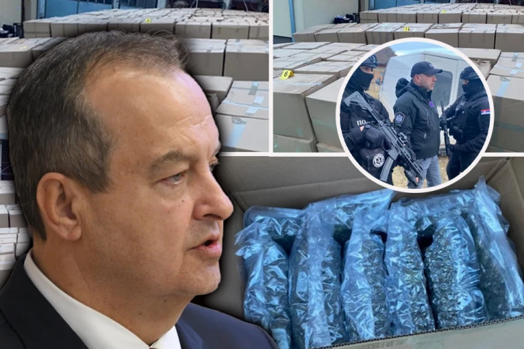 OGLASIO SE IVICA DAČIĆ O ISTORIJSKOJ ZAPLENI DROGE! Dve osobe uhapšeno, za trećom se intezivno traga!