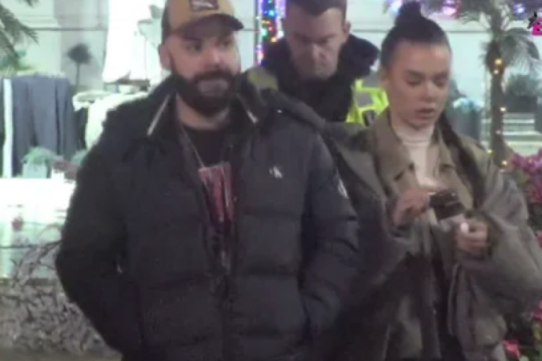 Anita Stanojlović i Luka Vujović svađa