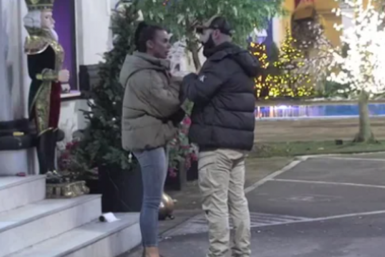 Anita Stanojlović i Luka Vujović svađa