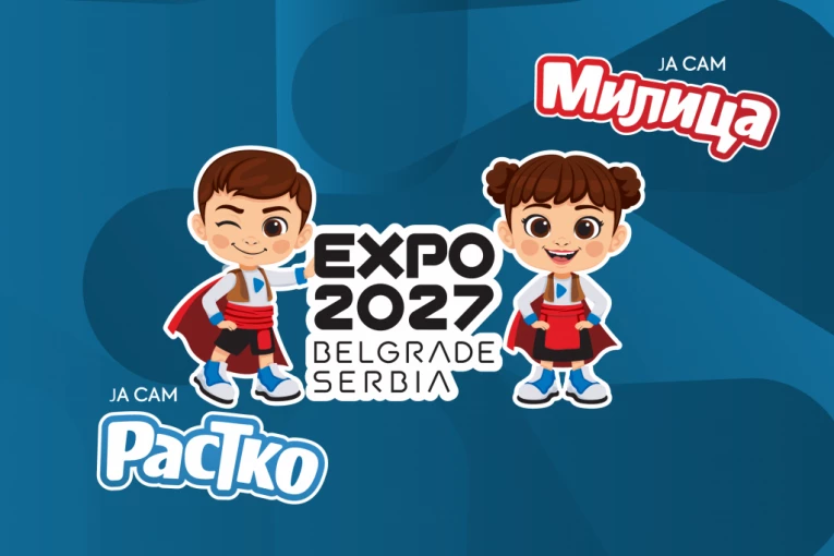 SVE ŠTA ZNAMO O MASKOTAMA EKSPA 2027: Milica i Rastko su oličenje srpskog naroda, a evo šta predstavljaju detalji na njihovim kostimima (FOTO)