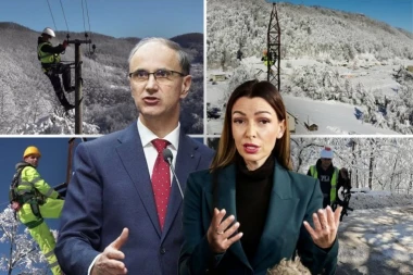 ONI SU RADILI U NAJTEŽIM USLOVIMA! Macut i Mesarovićeva sa radnicima EDS i JP "Srbijašume" koji su bili na terenu tokom padavina (VIDEO)