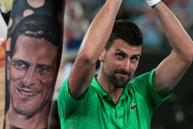 SRPSKA RIJALITI ZVEZDA ISTETOVIRALA NOVAKA ĐOKOVIĆA PREKO CELE RUKE! Naš teniser danas TRIJUMFOVAO, a ona se PONOSNO pohvalila tada (FOTO)