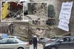 SRUŠILA SE KUĆA U ULICI DŽORDŽA VAŠINGTONA: Strahuje se da ima ljudi ispod ruševina - HOROR U CENTRU BEOGRADA! (FOTO)