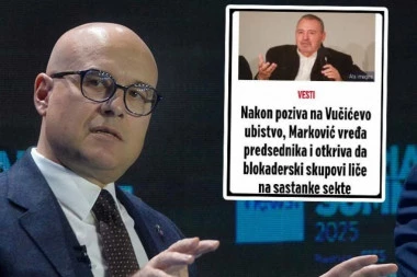 "TAKVIMA NIKADA NEĆEMO DATI NAŠU SRBIJU!" Vučević vratio Markovića na fabrička podešavanja: Izgovarate bljuvotine, a vozite se Vučićevim auto-putevima!
