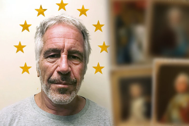 RASKOMADANA DEČJA TELA, NOŽEVI, KRV! Uznemirujuće slike visile na zidovima zgrade Evopske unije u Briselu - ovo je za svaku osudu! (FOTO)