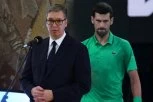 NARAVNO DA NAVIJAM ZA ĐOKOVIĆA! Vučić o finalu AO: Svim srcem sam uz njega i ljude koji ga bodre ogrnuti srpskim trobojkama!