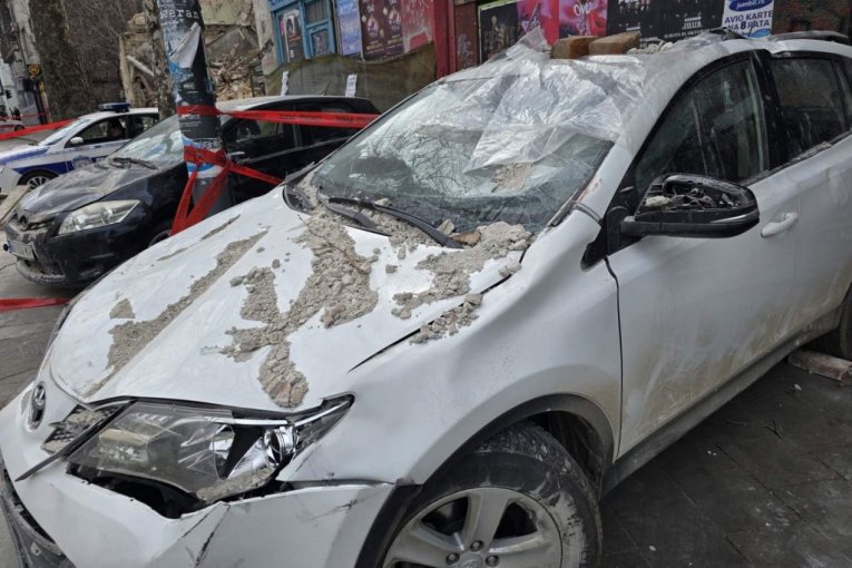 Urušena kuća u Beogradu