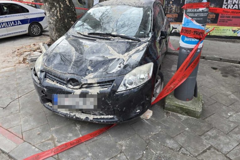 Urušena kuća u Beogradu