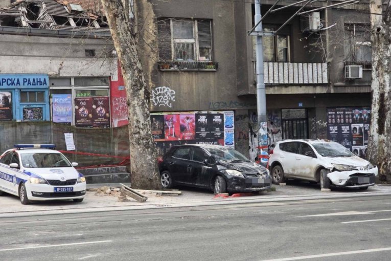 Urušena kuća u Beogradu