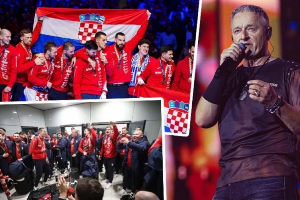 SKANDAL I SRAMOTA NEVIĐENIH RAZMERA! Tompson dočekao rukometaše u Zagrebu ratnohuškačkom pesmom, oni slavili uz ustašku koreografiju - "ZA DOM SPREMNI" NA SVE STRANE!