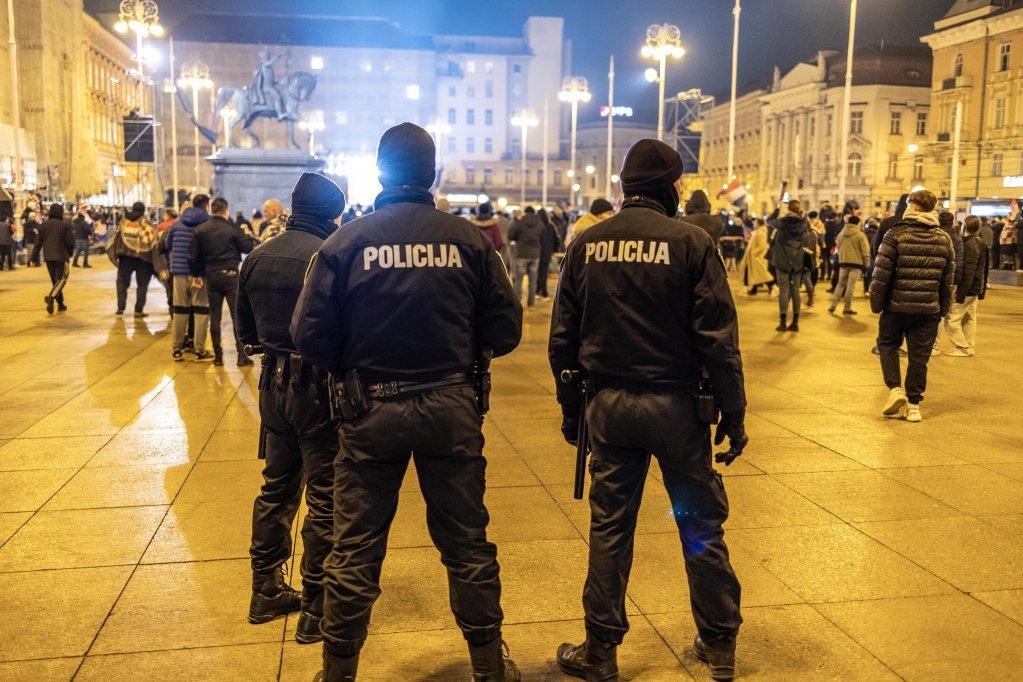 Doček na Trgu bana Jelačića