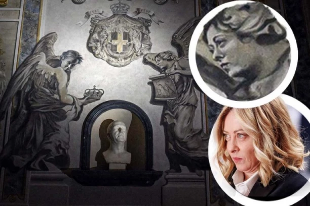 FRESKA KOJA JE UZDRMALA I CRKVU I DRŽAVU: Pokrenuta istraga da se utvrdi ko je odgovoran što lice anđela liči na Đorđu Meloni