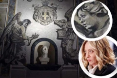 FRESKA KOJA JE UZDRMALA I CRKVU I DRŽAVU: Pokrenuta istraga da se utvrdi ko je odgovoran što lice anđela liči na Đorđu Meloni