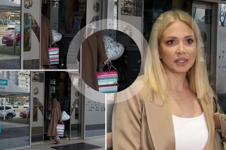 TAJNA POSETA MILICI TODOROVIĆ ODMAH NAKON POROĐAJA: Neviđeno iznenađenje, evo koga smo zatekli ispred klinike! (FOTO)