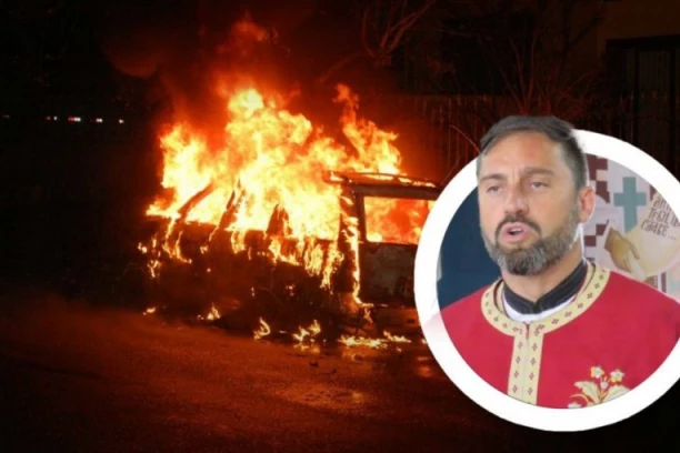 VATRA PROGUTALA AUTOMOBIL SVEŠTENIKA SRPSKE PRAVOSLAVNE CRKVE: Otac Mijajlo Backović ponovo meta misterioznih napada