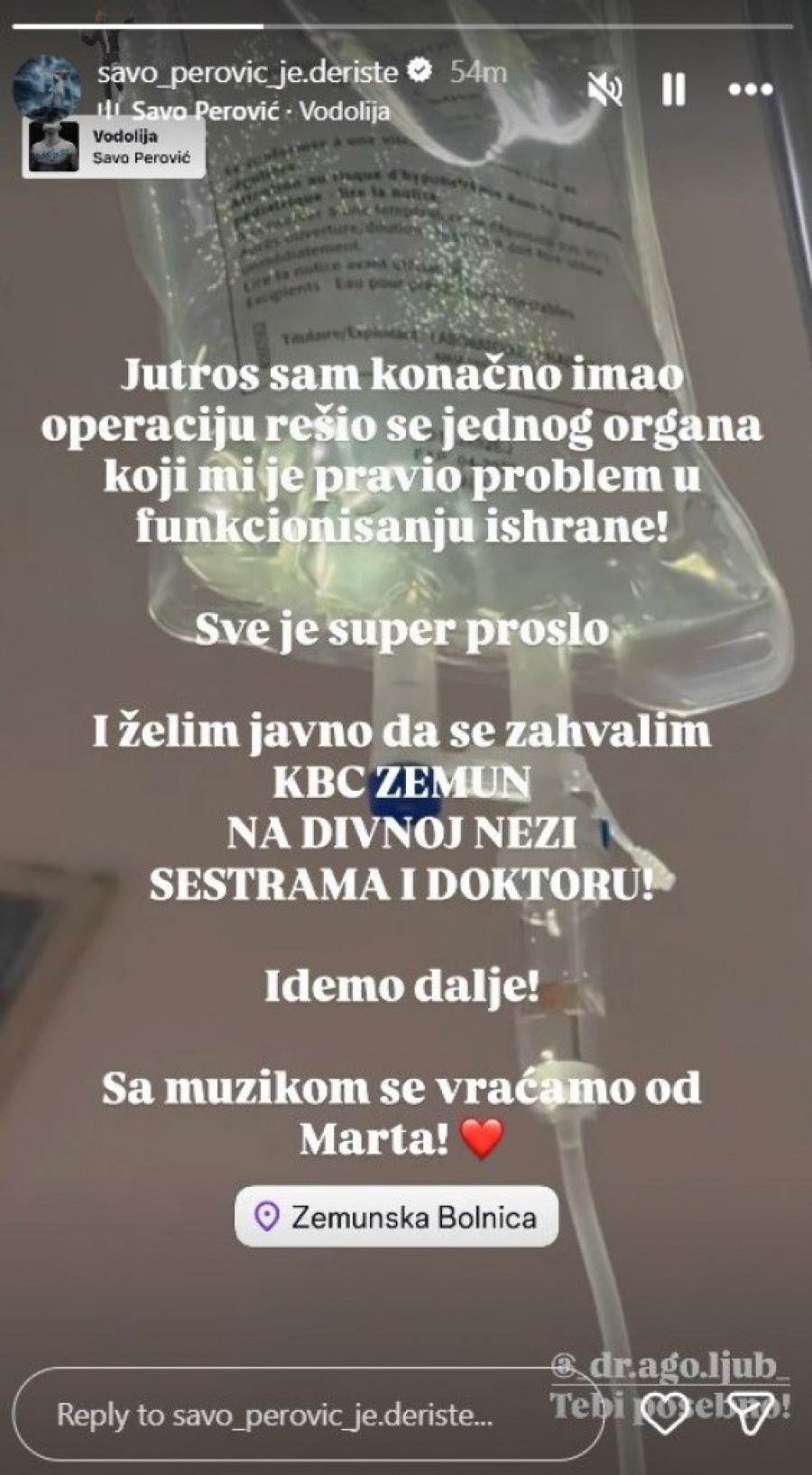 PEVAĆU IZ RIJALITIJA UKLONJEN ORGAN! Bivši zadrugar sav u ZAVOJIMA!