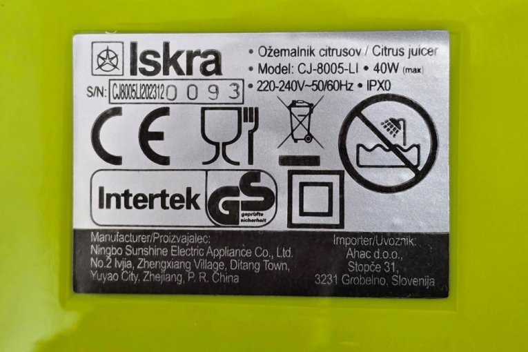 HITNO SE POVLAČI S TRŽIŠTA SRBIJE! Ukoliko imate OVAJ PROIZVOD, odmah ga vratite