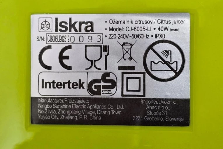 HITNO SE POVLAČI SA TRŽIŠTA SRBIJE! Ukoliko imate OVAJ PROIZVOD odmah ga vratite - sadrži OPASNE SUPSTANCE! (FOTO)