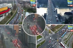 SAOBRAĆAJNI PAKAO U BEOGRADU: Špic potpuno paralisao grad! Mostovi su neprohodni, kolone se ne pomeraju, a evo gde je NAJGORE! (FOTO)